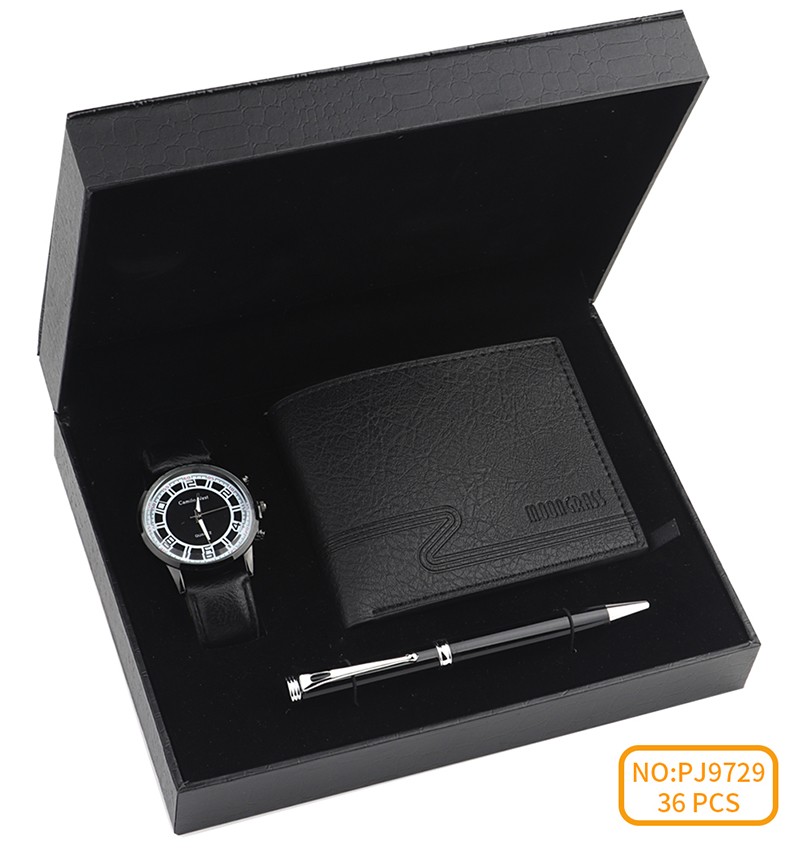 高档商务礼品套装精美礼盒男士手表钱包精美礼盒PJ9729详情图1