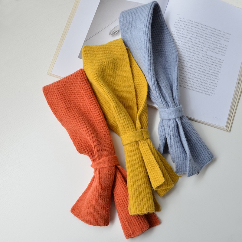 Jane Eyre Siyuan Autumn and Winter Scarf for women, Korean version, versatile, gate fur collar, cute Japanese style, student and adult neck detail image 5