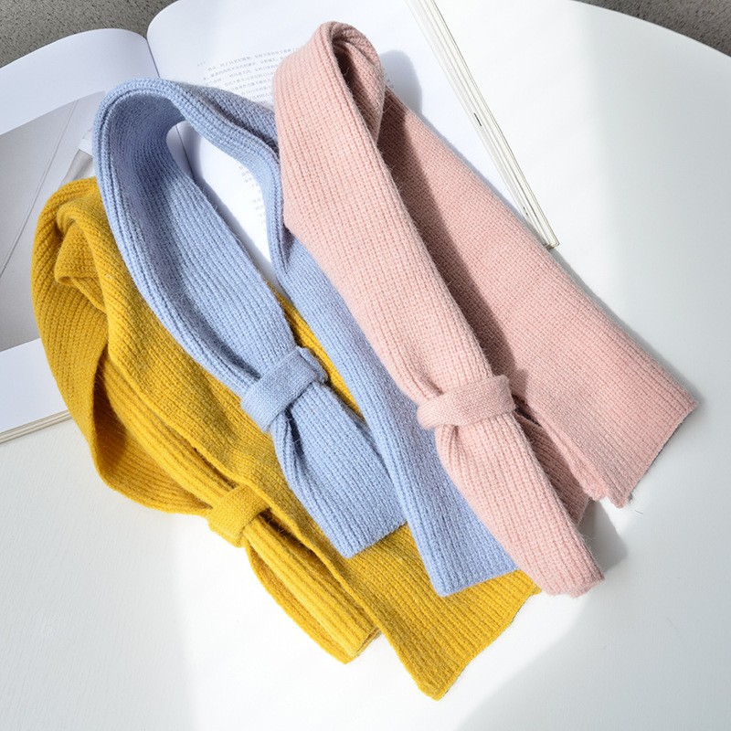 Jane Eyre Siyuan Autumn and Winter Scarf for women, Korean version, versatile, gate fur collar, cute Japanese style, student and adult neck detail image 1