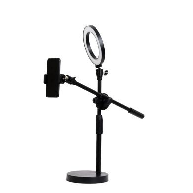 Mobile phone video stand desktop tilt camera beauty fill light light still life main live micro-class remake recording accessories Item Picture