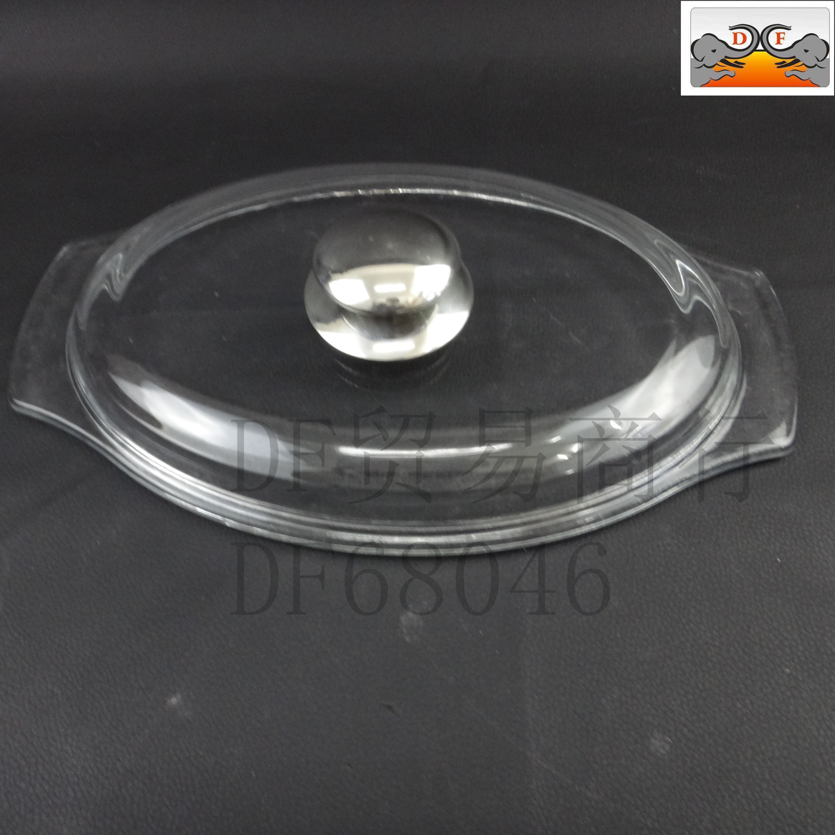 DF68046椭圆自助餐炉 大容量玻璃自助餐炉4.0L食物加热容器餐厅小火锅酒精炉DF Traing House详情图5