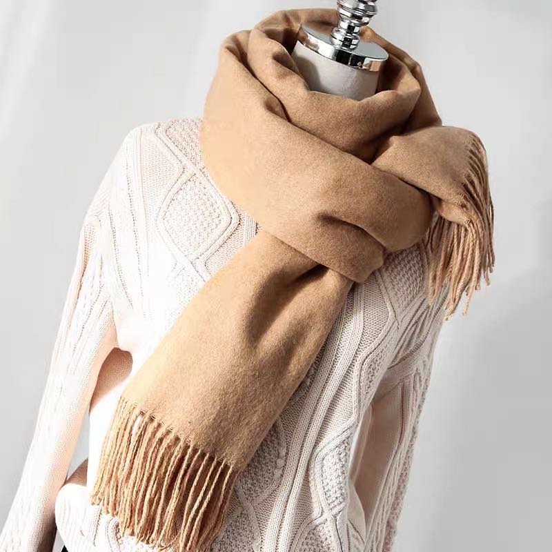 New Women's Shawl European Style Autumn And Winter Coats All Go With Casual Explosive Scarf