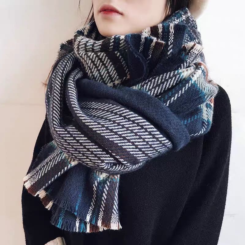 New Korean Version Of Color Matching Scarf