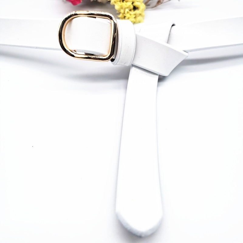 免打孔女士皮带二层牛皮腰带女真皮中腰收腰女款简约百搭无孔带详情图10