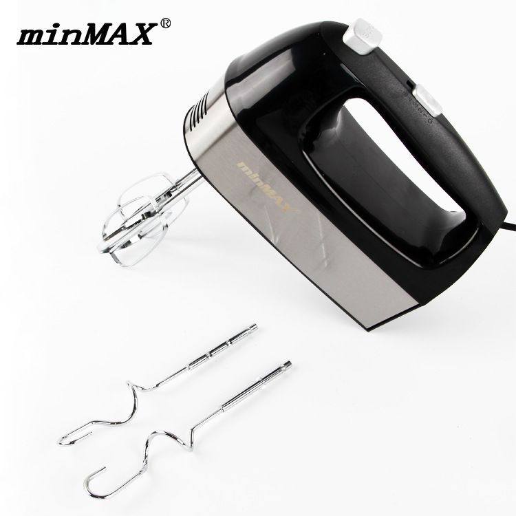 minMAX comercio exterior batidora eléctrica doméstica batidora de huevo de mano batidora de crema herramientas para hornear mezclador de pasta details Picture