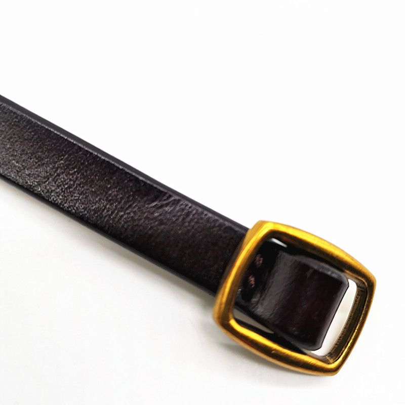 细皮带 真皮皮带女细节图