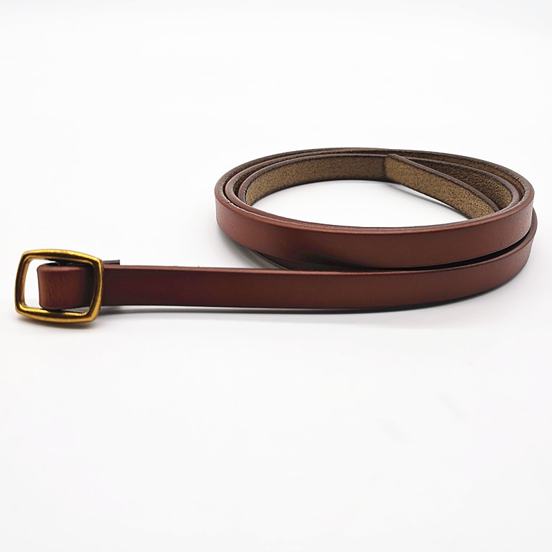 真皮皮带女细腰带女士二层牛皮细带女款简约百搭配服饰打结Tide product详情15