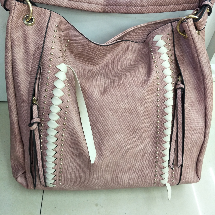 Women's fashionable casual side stringing bag