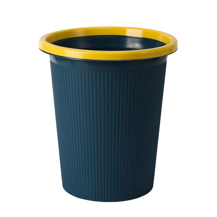 创意简约塑料压圈垃圾桶家用无盖厨房垃圾桶大号垃圾篓分类垃圾桶详情图5