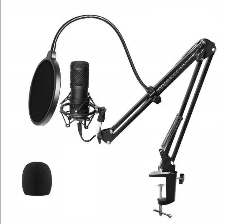 BM800 Microphone V8 Sound Card Live Streaming Set, universal recording microphone for computer and mobile phone BM800-V8 set detail image 9
