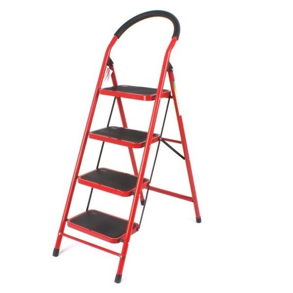梯子家用室内折叠梯加厚人字梯钢管扶梯家庭爬梯四步五步六步楼梯详情图1