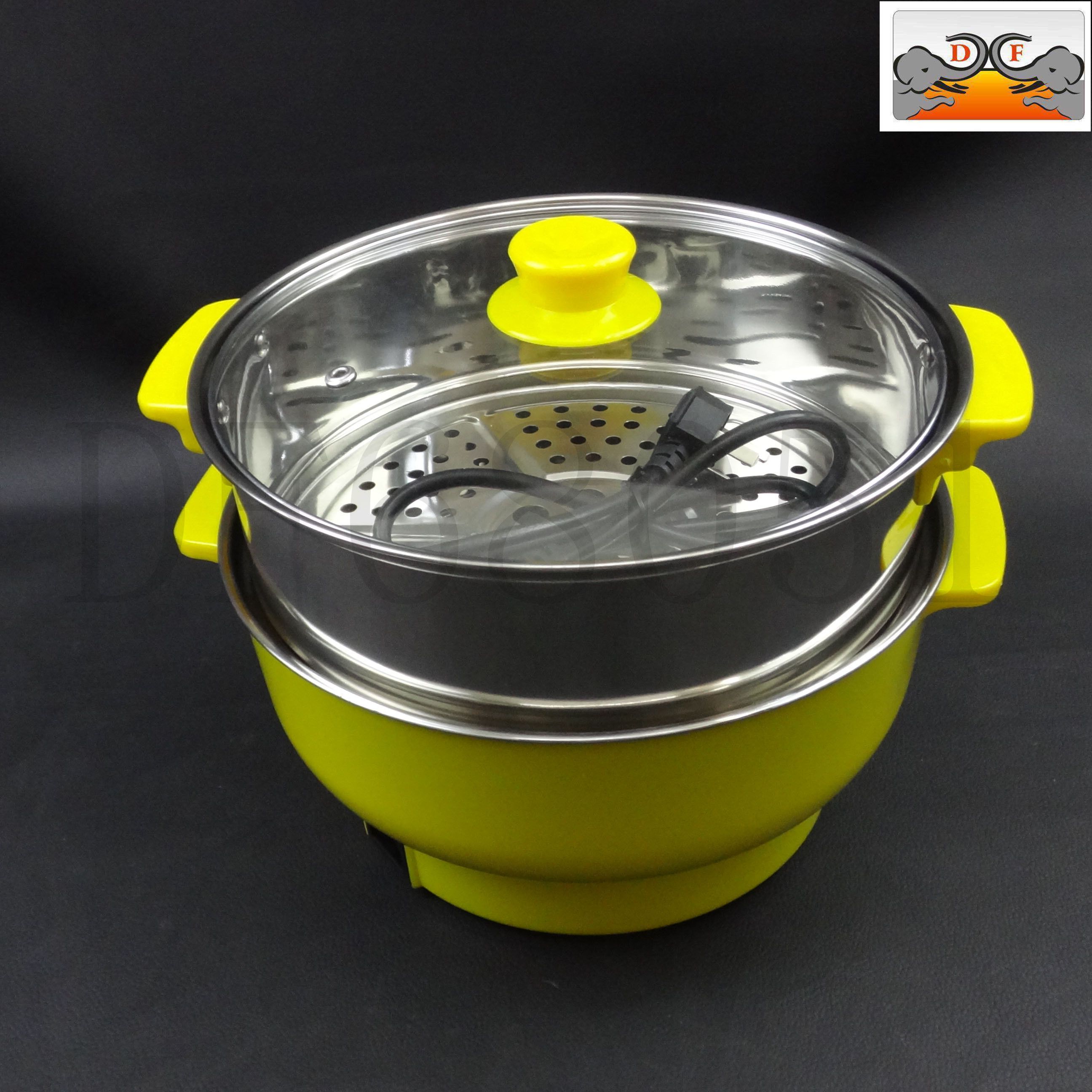 DF68051 anti-ironing electric hot pot Multi-functional takeaway electric hot pot Electric pot hot pot cooking one household mini electric hot pot Student dormitory electric pot DF Trading House