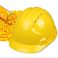 国标工地安全帽安全头盔透气加厚建筑工程施工头帽领导头盔图