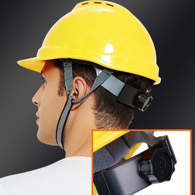 国标工地安全帽安全头盔透气加厚建筑工程施工头帽领导头盔详情图1