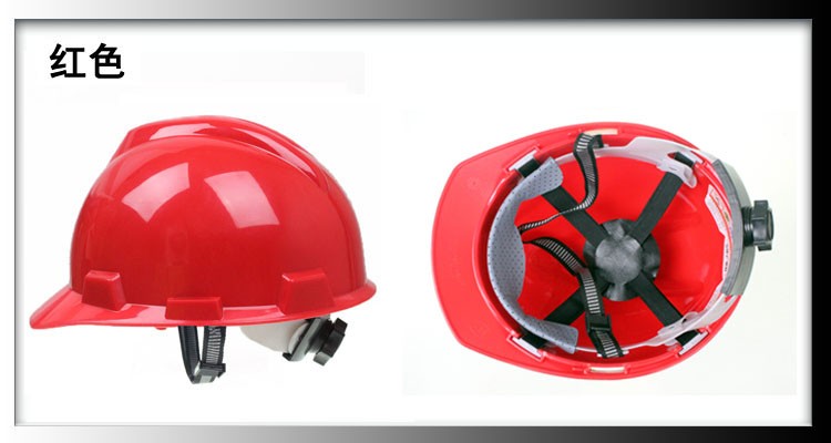 国标工地安全帽安全头盔透气加厚建筑工程施工头帽领导头盔详情图7