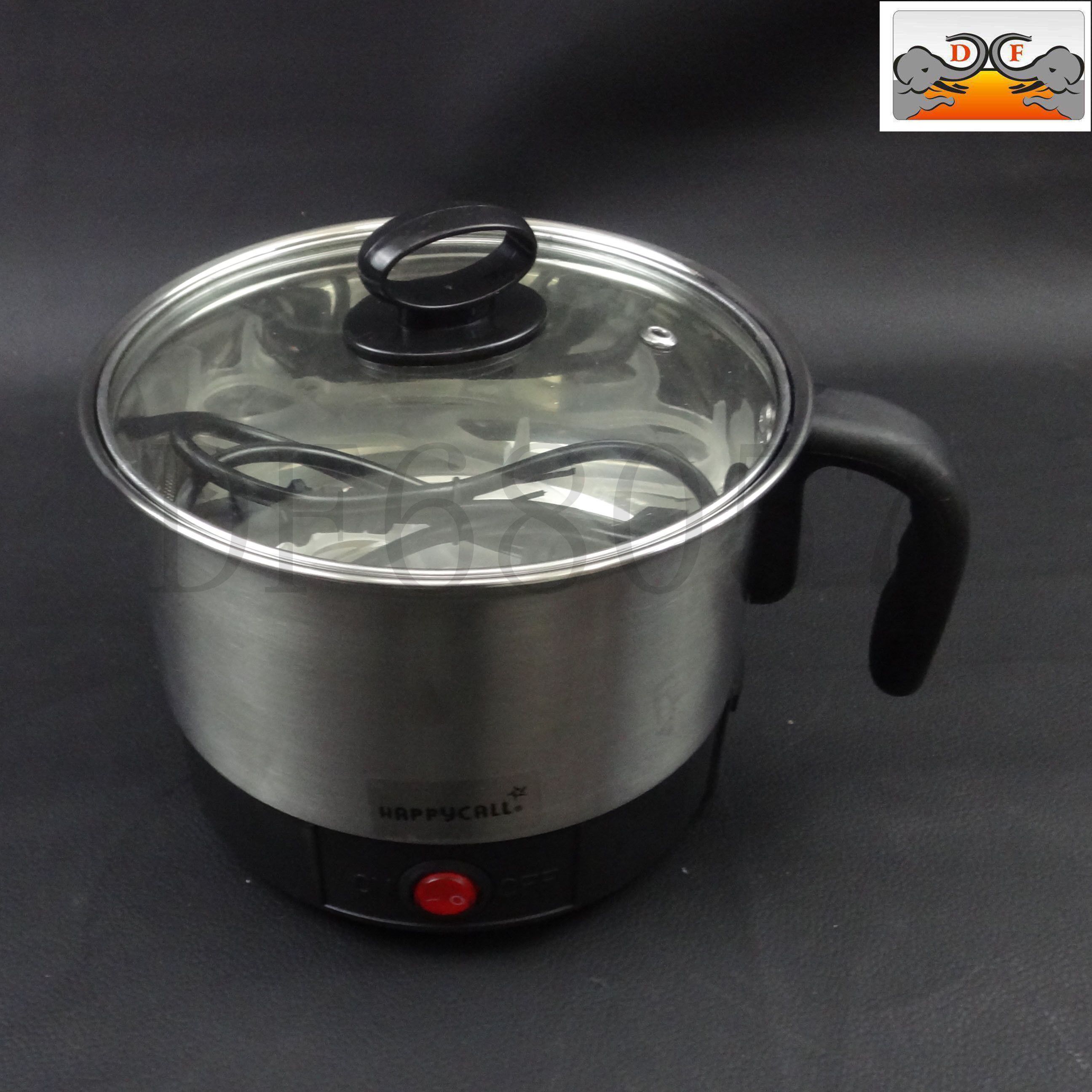 DF68037 Electric pot manufacturers direct sales electric pot multi-functional instant noodles electric hot pot Electric cup household electric pot mini 1-2 people pot DF Trading House