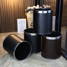 酒店民宿宾馆家居垃圾桶客房厨房卫生间垃圾桶双层塑料垃圾桶可定制LOGO