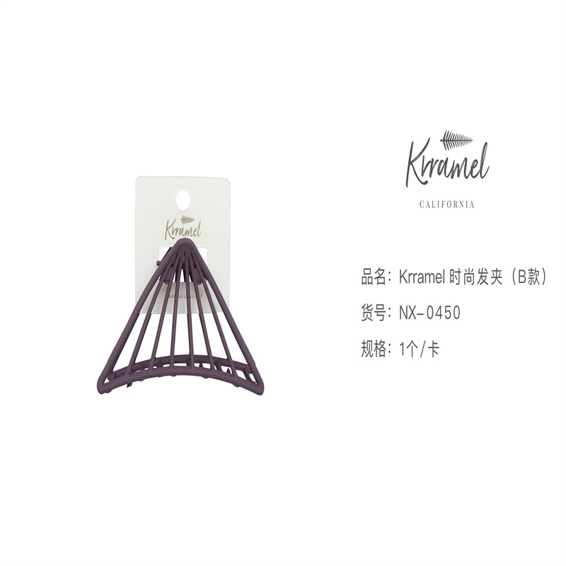 发饰头饰Krramel 时尚发夹B款 0450详情图1