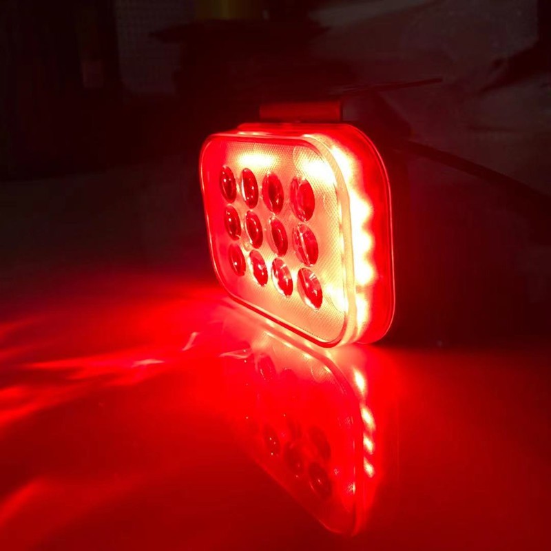 Motorcycle LED spotlights, ultra-bright and flashing strong light, electric vehicle and tricycle headlights, 12V, 60V, 72V street lamps undefined