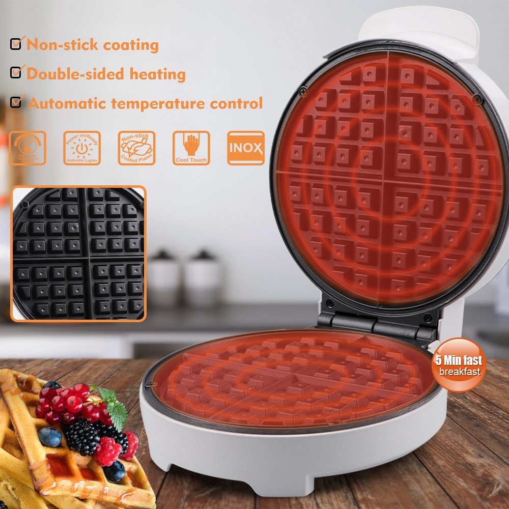 The fully automatic household multi-functional egg waffle machine, pancake machine and waffle machine R.521 detail image 4