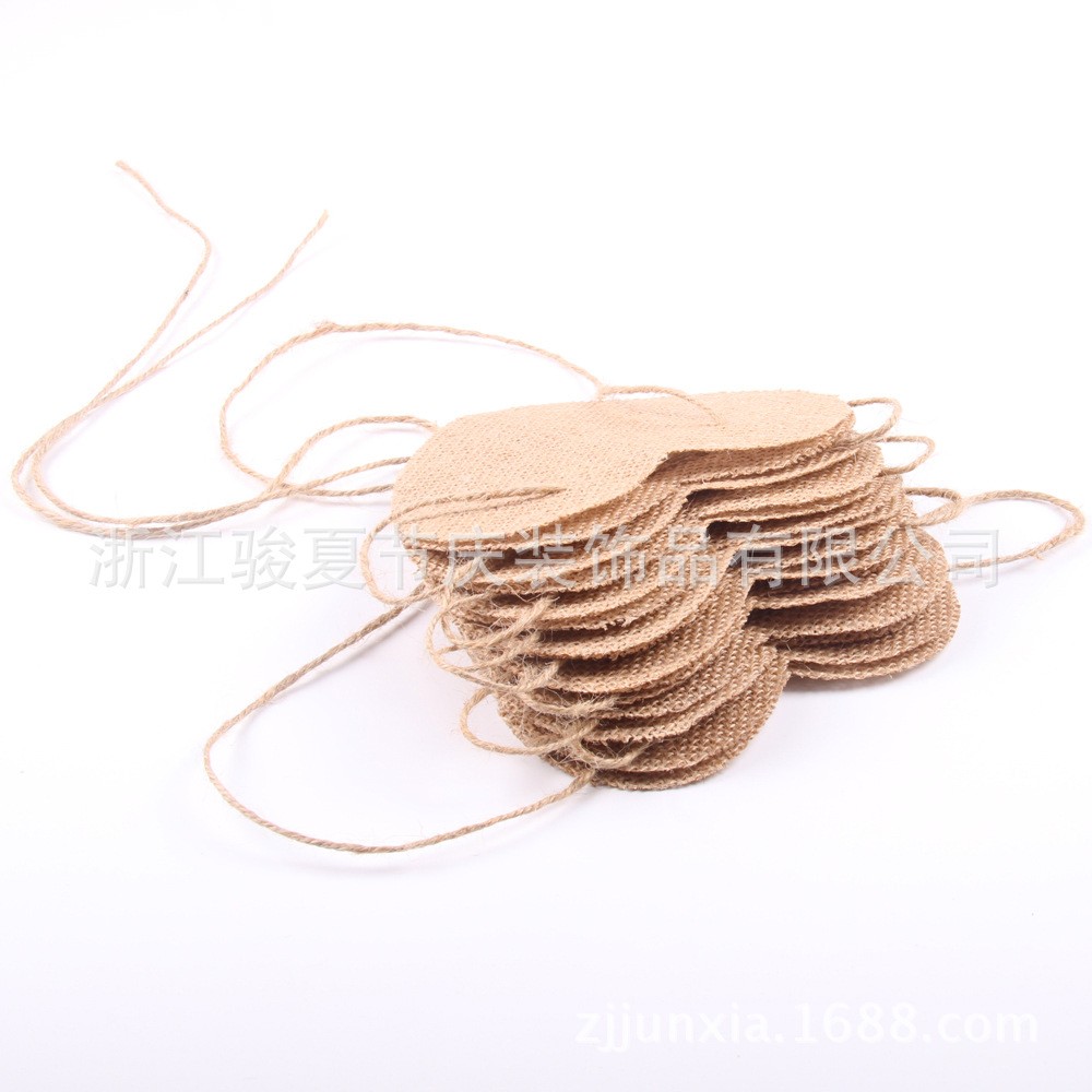 骏夏 diy手工辅料 欧美节日宴会圣诞婚庆派对装饰爱心片串旗详情图6
