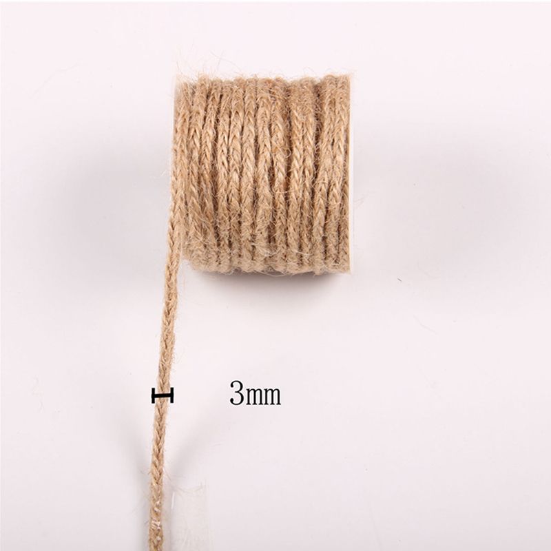 麻绳编制 麻辫 定做各种款式麻辫 DIY麻绳 5米一卷细节图