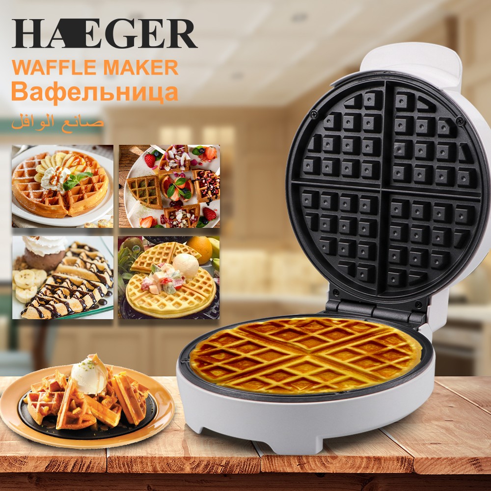 The fully automatic household multi-functional egg waffle machine, pancake machine and waffle machine R.521 detail image 1