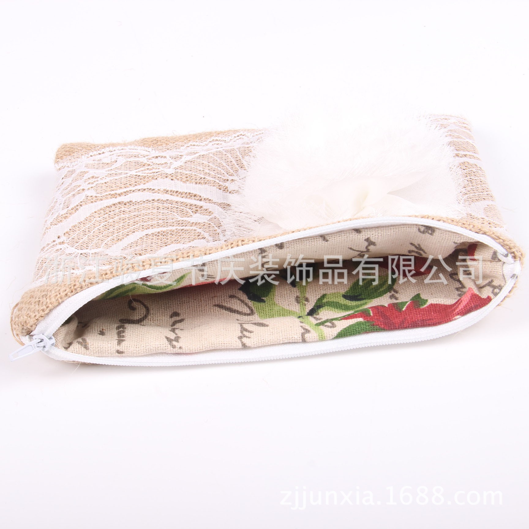 新娘伴娘手包 麻布装饰手包 婚礼麻布用品 DIY环保详情图9