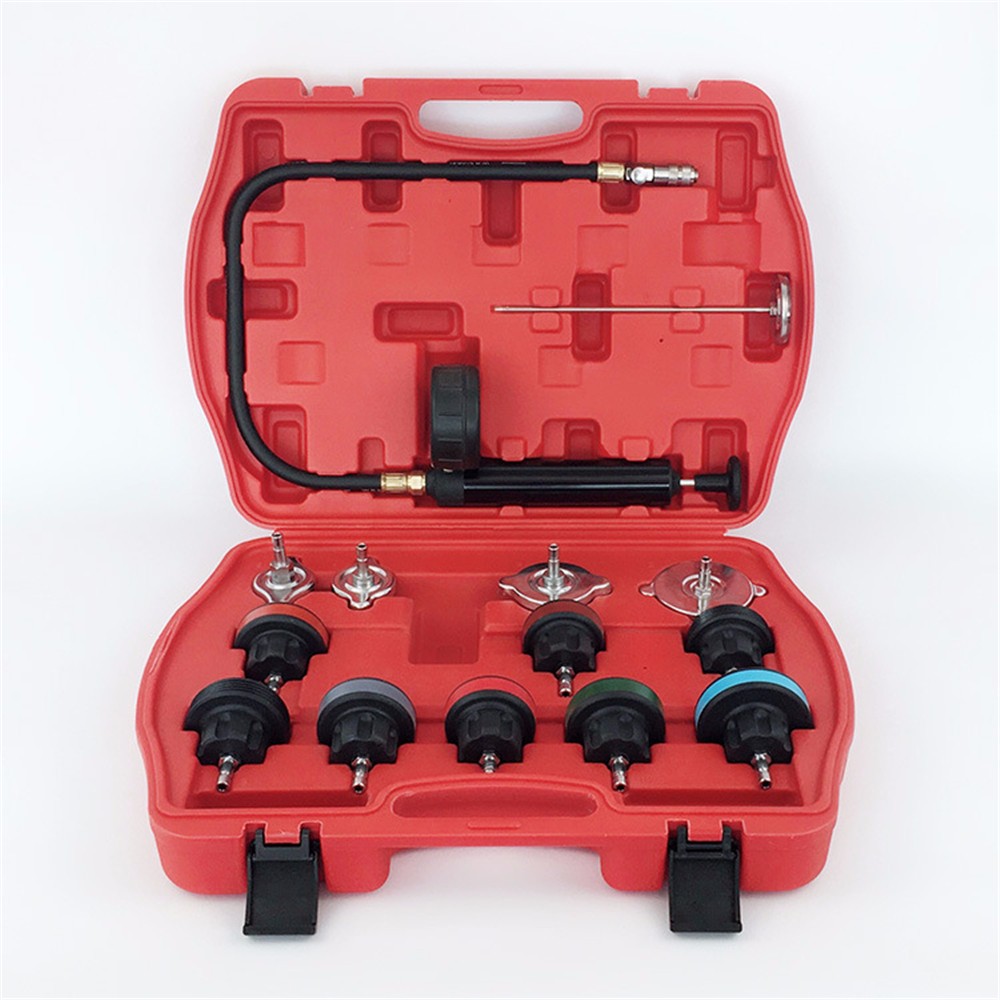14Pcs Auto Plastic Water Tank Leak Detector full figure
