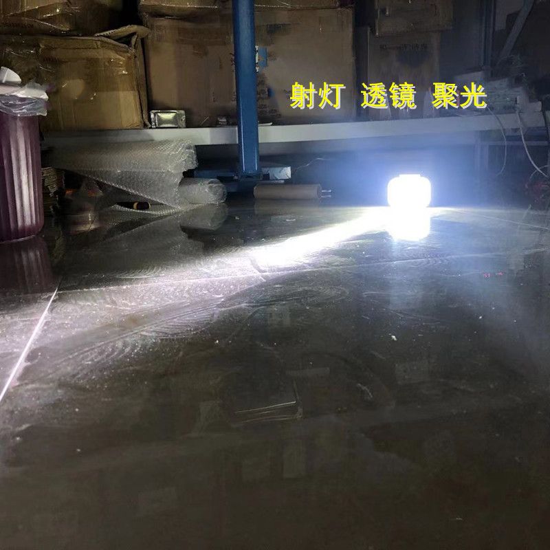 Motorcycle LED spotlights, ultra-bright and flashing strong light, electric vehicle and tricycle headlights, 12V, 60V, 72V street lamps details Picture