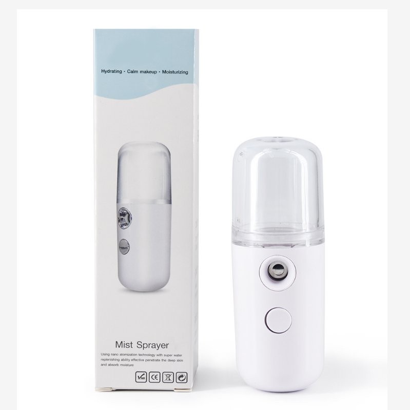 喷雾补水仪便携式脸部保湿补水仪蒸脸器冷喷美容仪器加湿神器详情图1