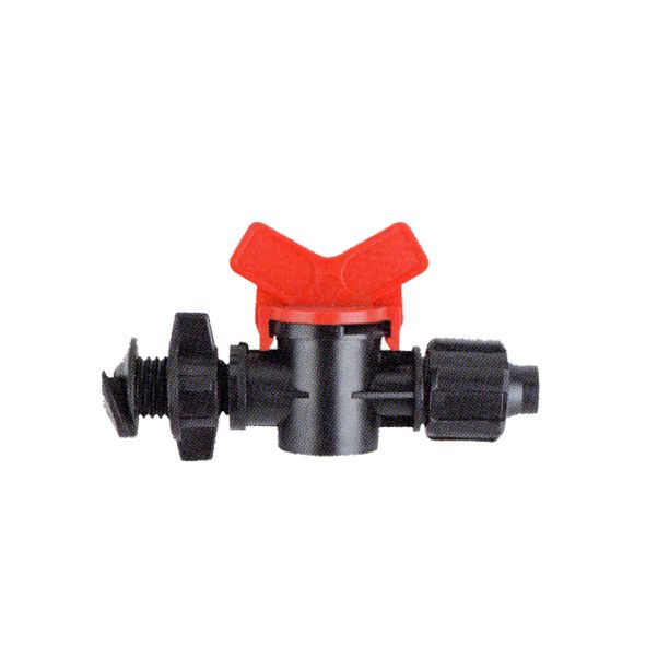 PE water saving irrigation switch valve small valve drip irrigation belt 103