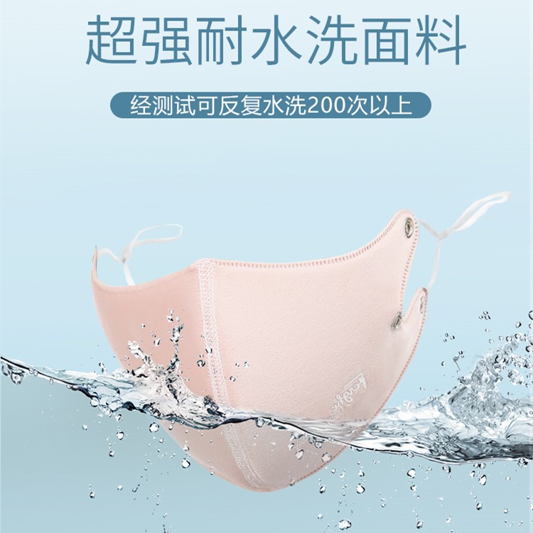   简爱丝缘口罩冬季女可拆卸二合一保暖面罩耳罩男加厚骑行防风防寒透气详情图3
