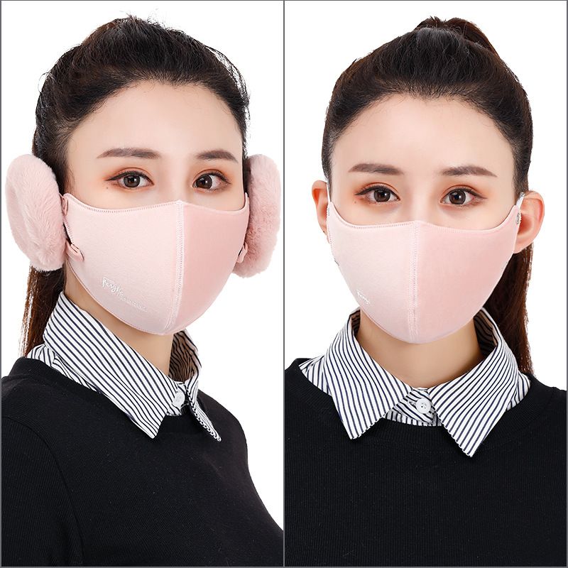 面罩/保暖耳罩白底实物图