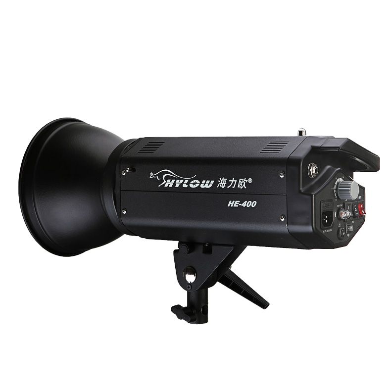 Hailiou HE-400W studio flash, photography light, Taobao clothing, portrait shooting, photo-taking light, fill light Specification image