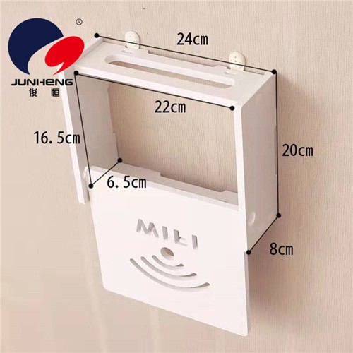 电视机WiFi机顶盒置物架客厅电视机墙壁装饰卧室墙壁上挂路由详情图5