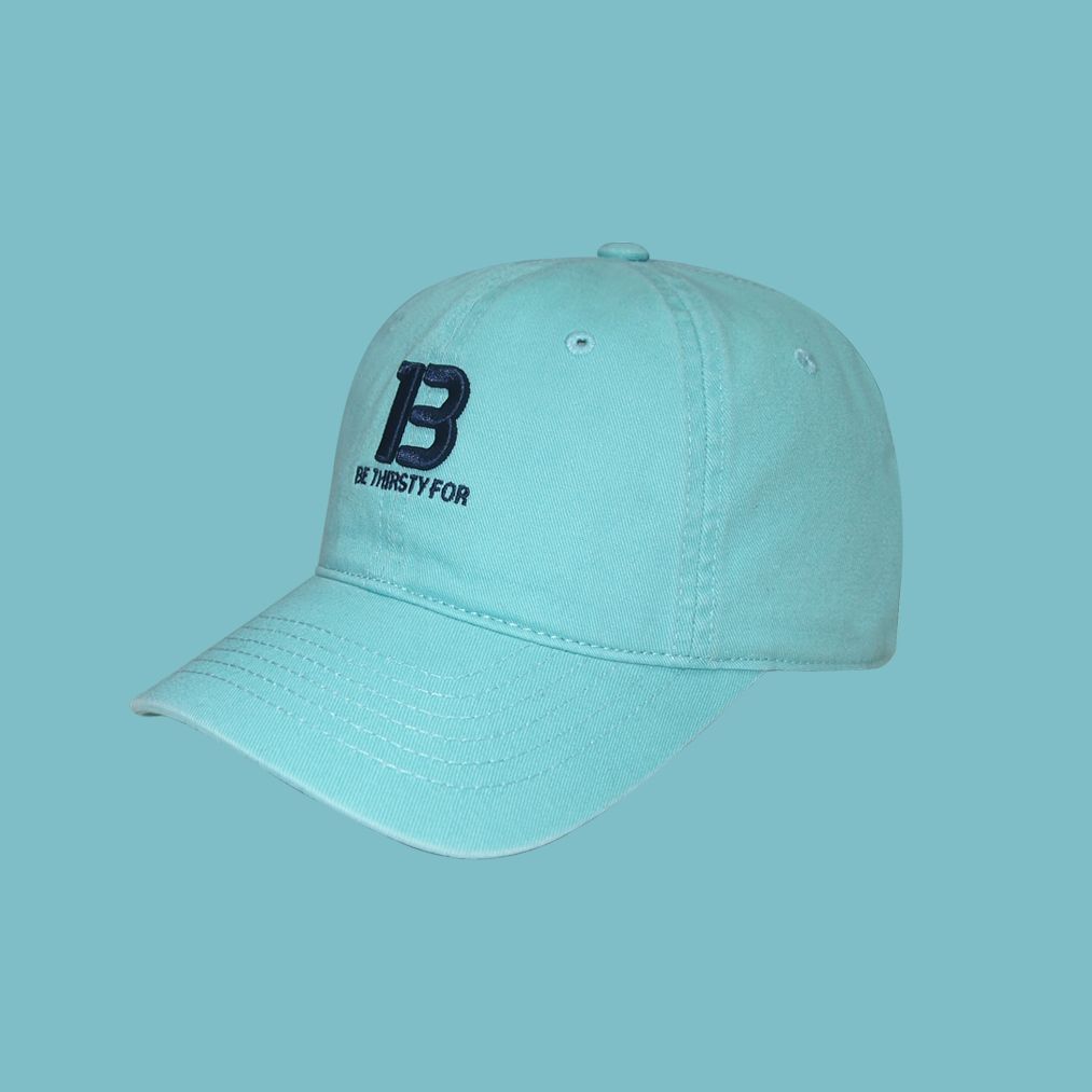 Korean washed baseball cap embroidered baseball cap