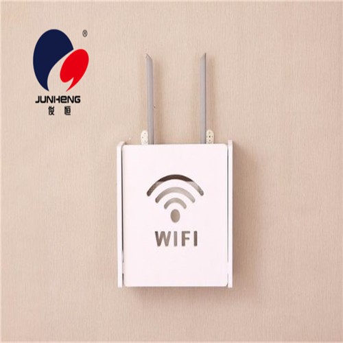 电视机WiFi机顶盒置物架客厅电视机墙壁装饰卧室墙壁上挂路由详情图1