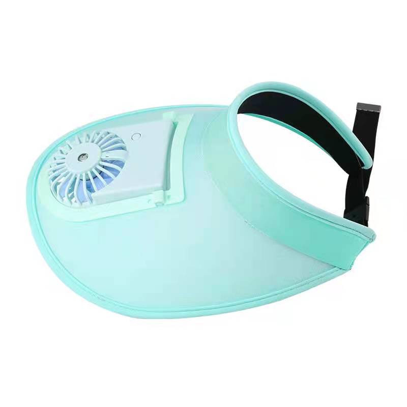 Sun-protective fan cap detail image 1