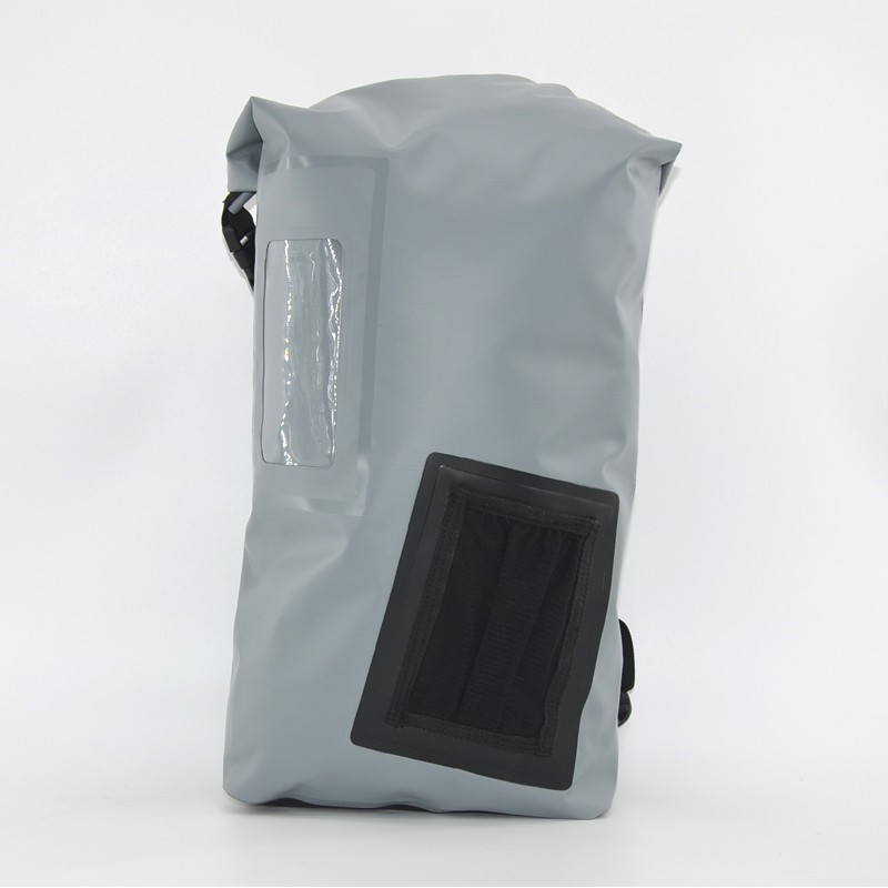 跨境防水桶包 户外双肩包 PVC防水背包 折叠漂流防水桶袋定制详情3
