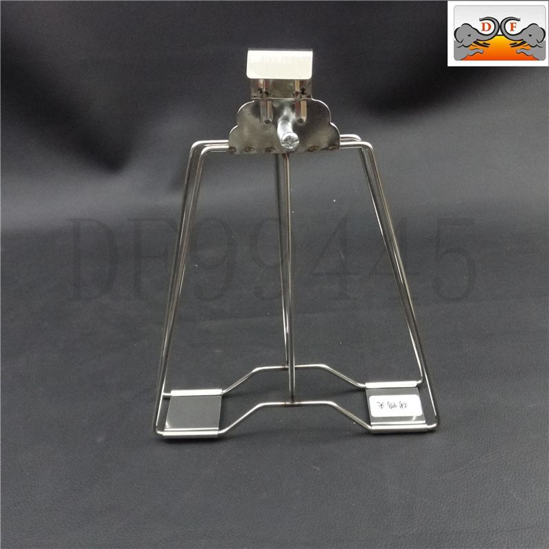 DF99445 steel wire coil clamp, thickened stainless steel duck clamp, duck hook, roasting board, duck frame, hand-torn iron plate duck clamp, commercial beer duck clamp, DF Trading House