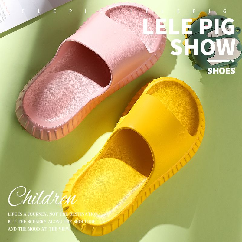 Slippers for summer outdoor wear, parent-child home use, indoor bathroom bathing, anti-slip Specification image