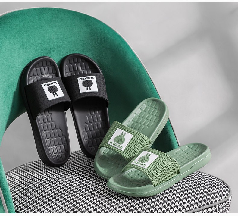 Rogue bunny cool slippers hombres verano fuera de casa antideslizante interior casa baño 2021 nuevo pareja slippers mujeres detail image 19