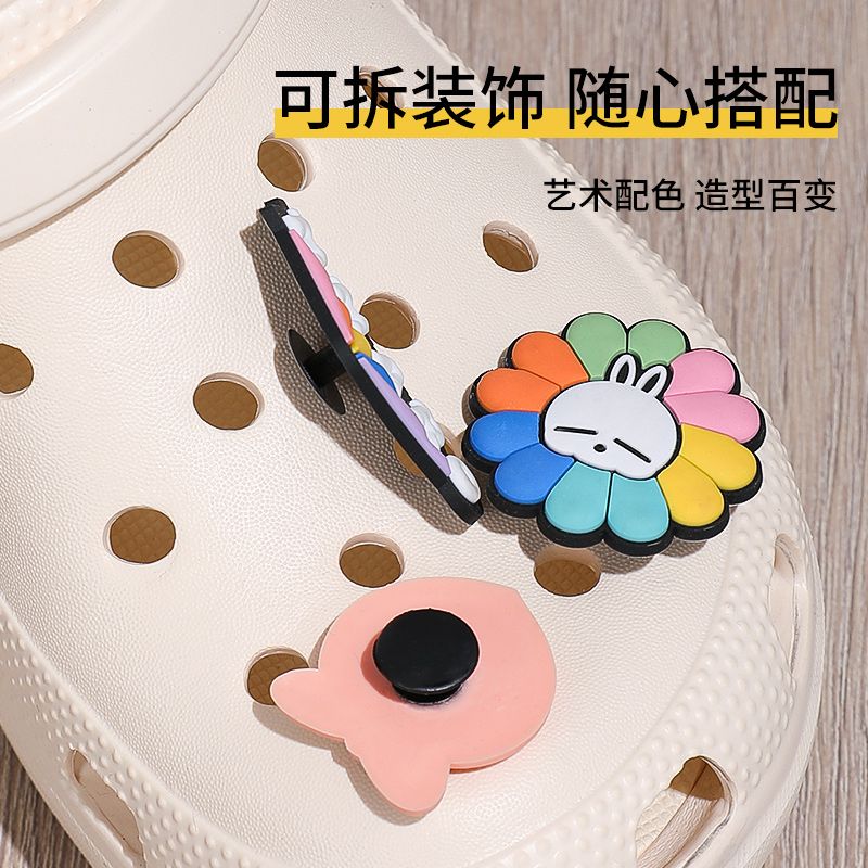 洞洞 厚底凉拖鞋产品图