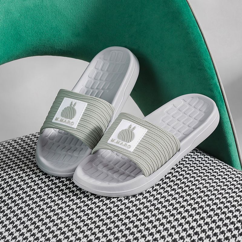 Rogue bunny cool slippers hombres verano fuera de casa antideslizante interior casa baño 2021 nuevo pareja slippers mujeres details Picture