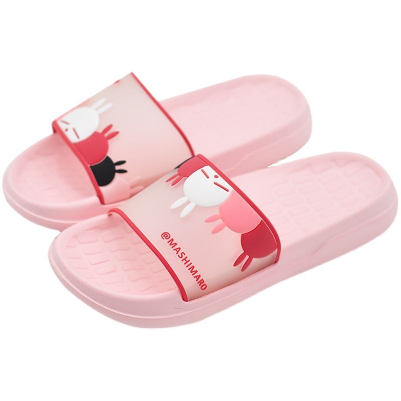 Rogue Rabbit Home Cool slippers for women, summer indoor couple, home bathroom anti-slip plastic home shoe support for men Item Picture