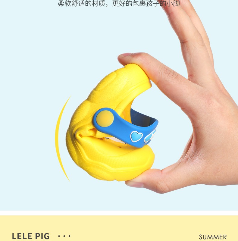 Summer children's slippers: New cool slippers for boys and girls, cute cartoon anti-slip kids, baby crocs detail image 7