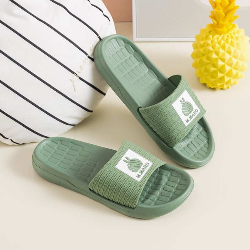 Rogue bunny cool slippers hombres verano fuera de casa antideslizante interior casa baño 2021 nuevo pareja slippers mujeres