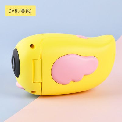 A100DVD儿童数码相机卡通高清拍照卡通男女孩玩具照相机跨境批发白底实物图