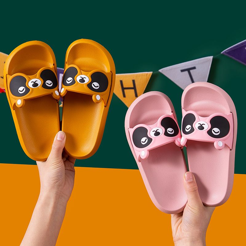 Children's slippers for home use, women's summer indoor home, home bathroom, anti-slip bathing, couples, children's cool slippers, men's summer details Picture